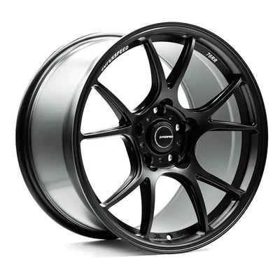 Superspeed - 76RR - Black - Matte Black - 18" x 8.5", 35 Offset, 5x120 (Bolt pattern), 72.6mm HUB