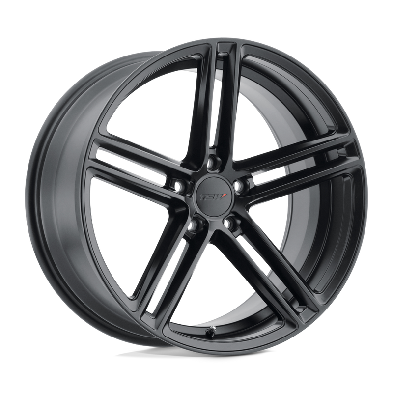TSW Wheels - CHAPELLE - Black - MATTE BLACK - 20" x 8.5", 40 Offset, 5x108 (Bolt Pattern), 72.1mm HUB