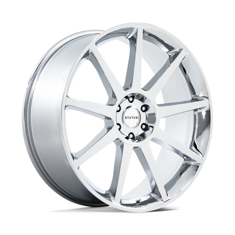 Status Wheels - MAMMOTH - Chrome - CHROME - 24" x 10", 30 Offset, 6x135 (Bolt Pattern), 87.1mm HUB