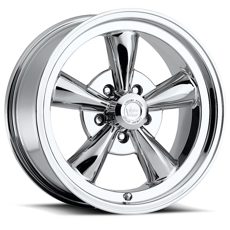 Vision Wheel American Muscle - 141 LEGEND 5 - Chrome - Chrome - 17" x 9", 0 Offset, 5x127 (Bolt Pattern), 83mm HUB