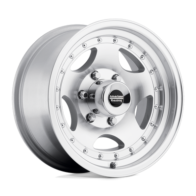 American Racing - AR23 - Silver - MACHINED - 15" x 7", -6 Offset, 5x114.3 (Bolt Pattern), 83.1mm HUB