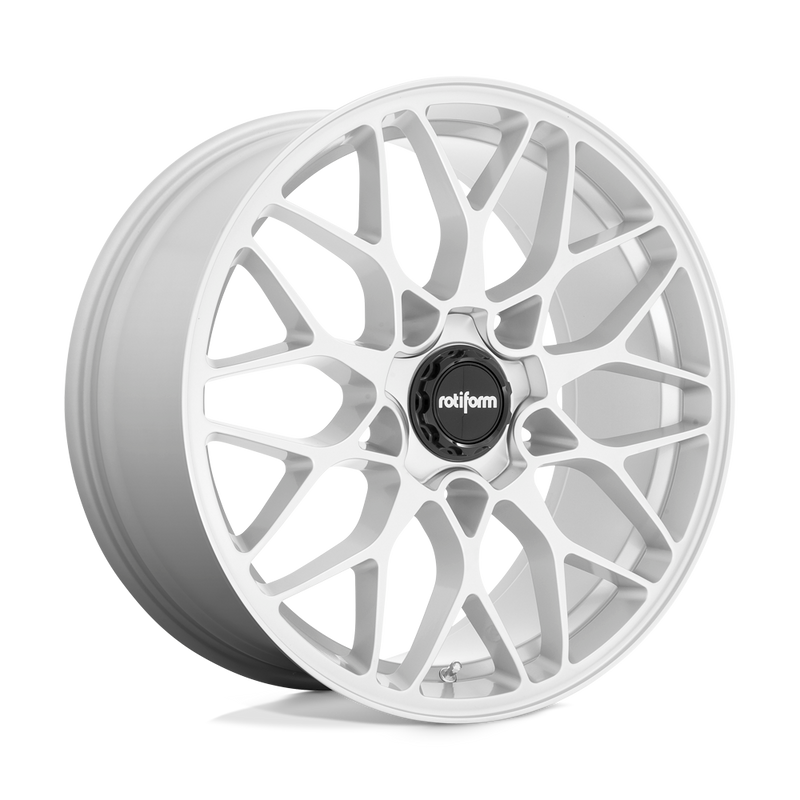 Rotiform - R189 - Silver - GLOSS SILVER - 19" x 8.5", 35 Offset, 5x120 (Bolt Pattern), 72.6mm HUB