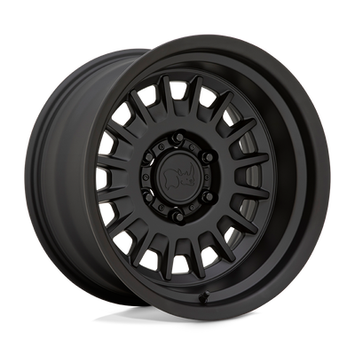 Black Rhino - ALISO - Black - MATTE BLACK - 17" x 8", 0 Offset, 6x114.3 (Bolt Pattern), 66.1mm HUB