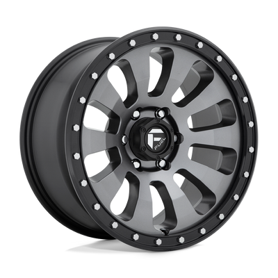 Fuel - D648 TACTIC - Gunmetal - MATTE GUN METAL BLACK BEAD RING - 20" x 9", 20 Offset, 6x139.7 (Bolt Pattern), 106.1mm HUB