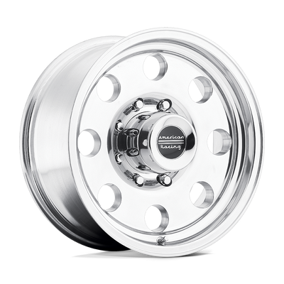 American Racing - AR172 BAJA - Polished - POLISHED - 17" x 8", 0 Offset, 6x139.7 (Bolt Pattern), 78.1mm HUB