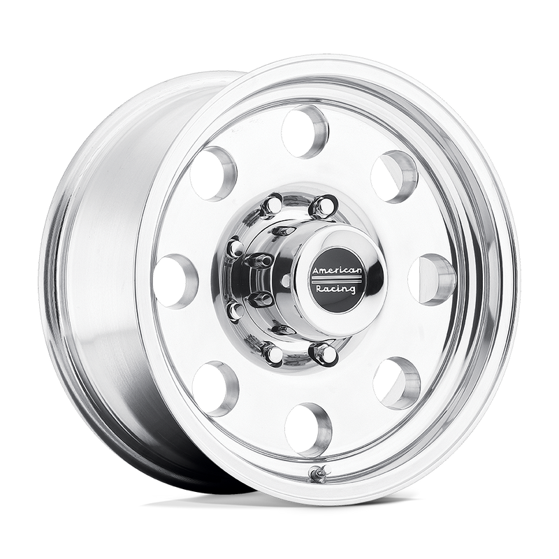 American Racing - AR172 BAJA - Polished - POLISHED - 17" x 8", 0 Offset, 6x139.7 (Bolt Pattern), 78.1mm HUB