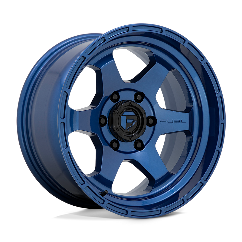 Fuel - D739 SHOK - DARK BLUE - 17" x 9", 1 Offset, 6x139.7 (Bolt Pattern), 106.1mm HUB
