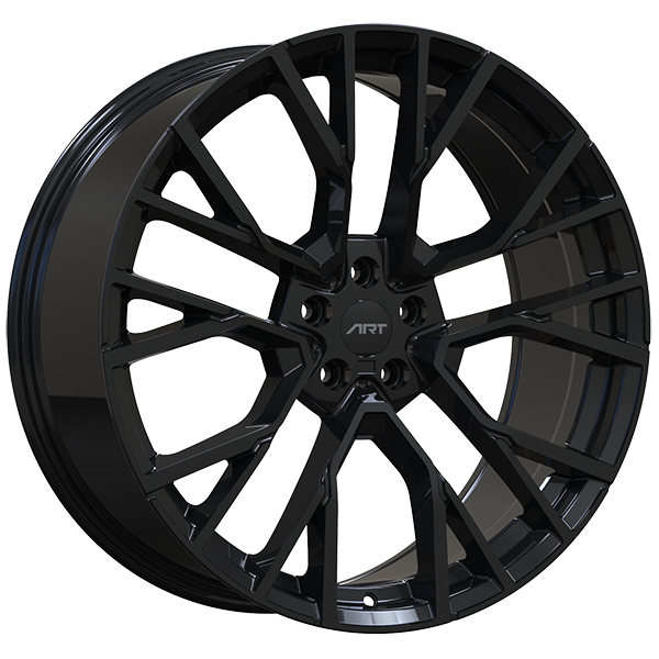 ART - Replica 219 - Black - Gloss Black - 21" x 10.5", 43 Offset, 5x112 (Bolt Pattern), 66.6mm HUB