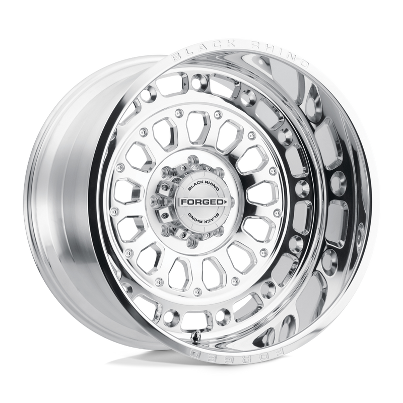 Black Rhino - CENTURION - Polished - Polished - 20" x 10", -23 Offset, 8x170 (Bolt Pattern), 125.1mm HUB