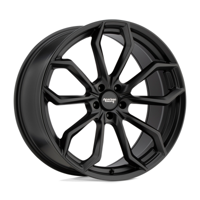 American Racing - AR932 SPLITTER - Black - SATIN BLACK - 20" x 10.5", 40 Offset, 5x120 (Bolt Pattern), 74.1mm HUB