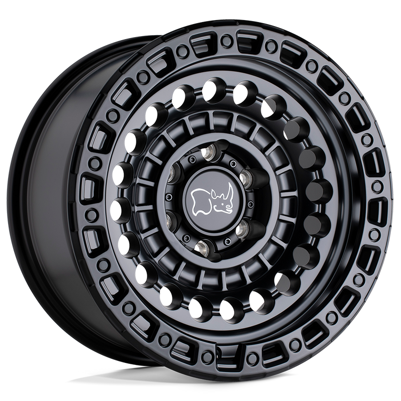 Black Rhino - SENTINEL - Black - MATTE BLACK - 20" x 9.5", 12 Offset, 6x135 (Bolt Pattern), 87.1mm HUB