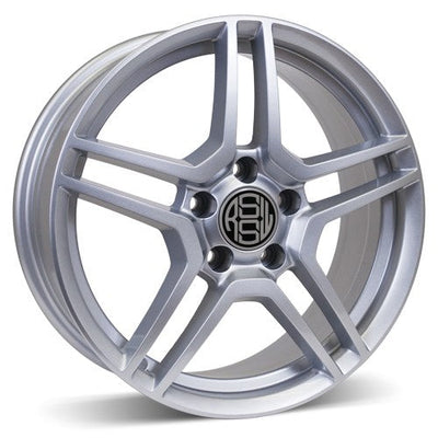 RSSW - Cruiser - Silver - Silver - 16" x 6.5", 45 Offset, 5x114.3 (Bolt Pattern), 67.1mm HUB