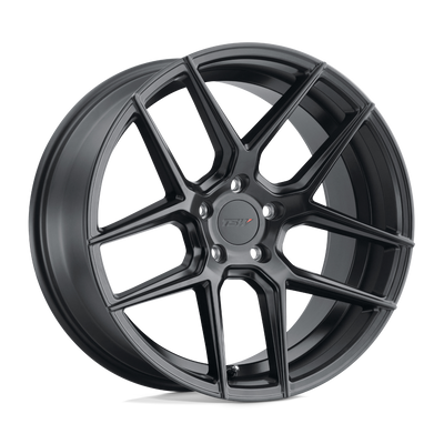 TSW Wheels - TABAC - Black - Semi Gloss Black - 18" x 9.5", 40 Offset, 5x112 (Bolt Pattern), 66.6mm HUB