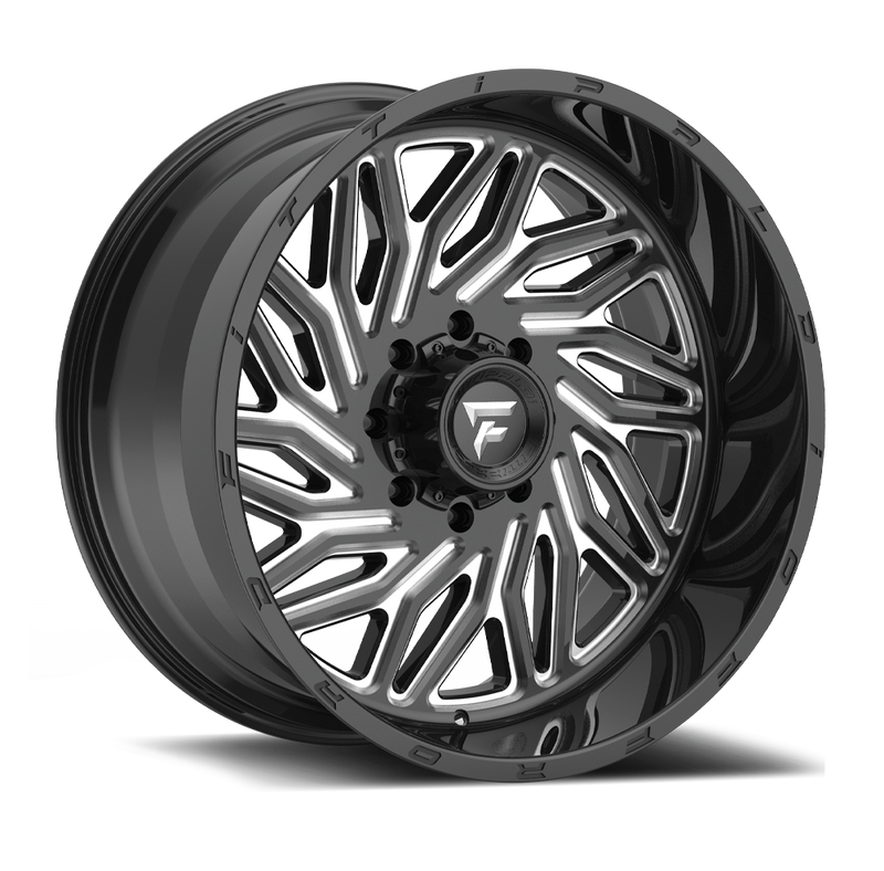 Fittipaldi Offroad - FTC13 - Black - Black Milled - 24" x 12", -44 Offset, 8x170 (Bolt Pattern), 125.2mm HUB