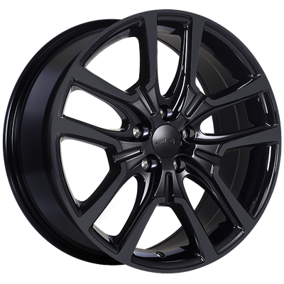 ART - Replica 180 - Black - Gloss Black - 18" x 8", 45 Offset, 5x108 (Bolt Pattern), 63.4mm HUB