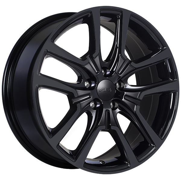ART - Replica 180 - Black - Gloss Black - 18" x 8", 45 Offset, 5x108 (Bolt Pattern), 63.4mm HUB