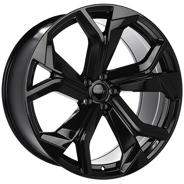 ART - Replica 272 - Black - Gloss Black - 22" x 10", 18 Offset, 5x112 (Bolt Pattern), 66.5mm HUB