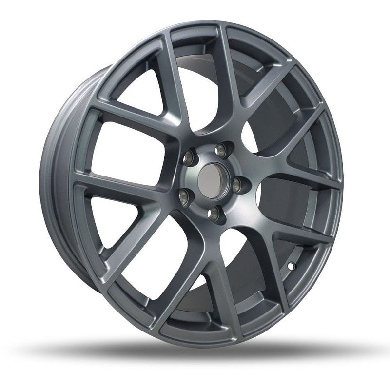 DTD - Replica - Gunmetal - Gunmetal - 20" x 9", 21 Offset, 5x115 (Bolt Pattern), 71.5mm HUB