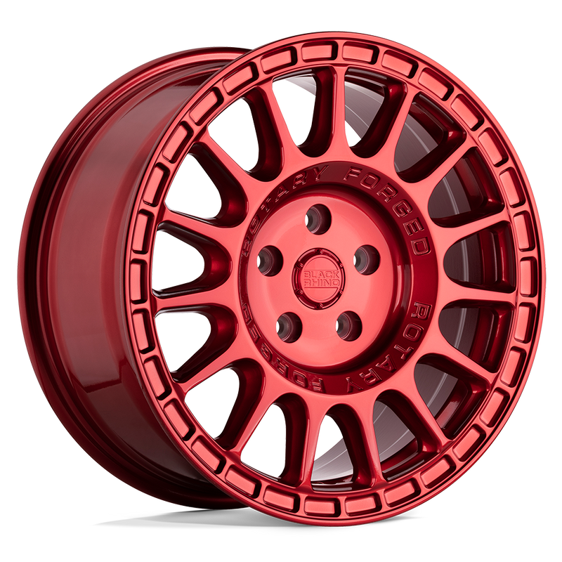Black Rhino - SANDSTORM - CANDY RED - 15" x 7", 15 Offset, 5x100 (Bolt Pattern), 56.2mm HUB
