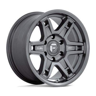 Fuel - D838 SLAYER - Gunmetal - MATTE GUNMETAL - 18" x 8.5", 1 Offset, 6x139.7 (Bolt Pattern), 106.1mm HUB