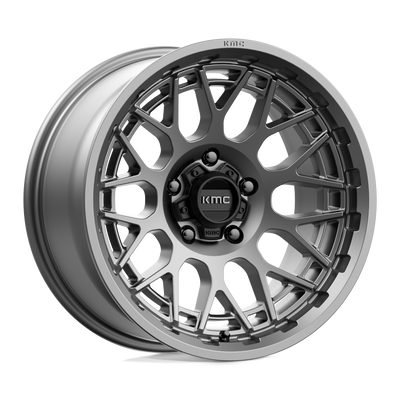 KMC Wheels - KM722 TECHNIC - Gunmetal - ANTHRACITE - 20" x 9", 0 Offset, 5x127 (Bolt Pattern), 71.5mm HUB