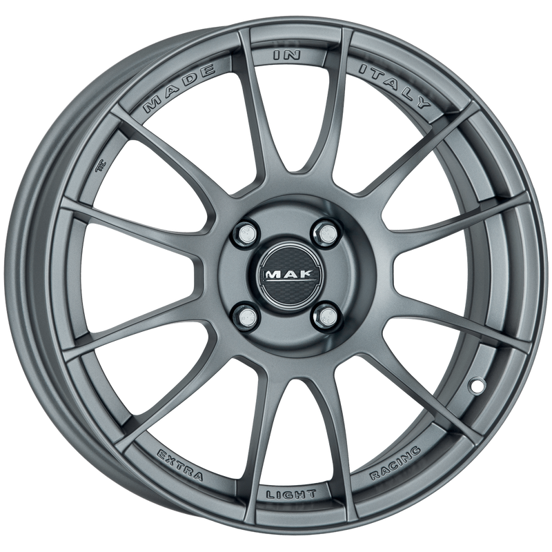 Mak Wheels - XLR - Gunmetal - MATTE GRAPHITE - 17" x 7", 35 Offset, 5x114.3 (Bolt Pattern), 76mm HUB
