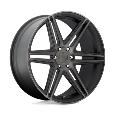DUB - S123 SKILLZ - Black - MATTE BLACK DOUBLE DARK TINT - 24" x 10", 30 Offset, 6x139.7 (Bolt Pattern), 78.1mm HUB