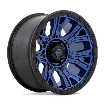 Fuel - D827 TRACTION - DARK BLUE WITH BLACK RING - 20" x 10", -18 Offset, 6x135 (Bolt Pattern), 87.1mm HUB