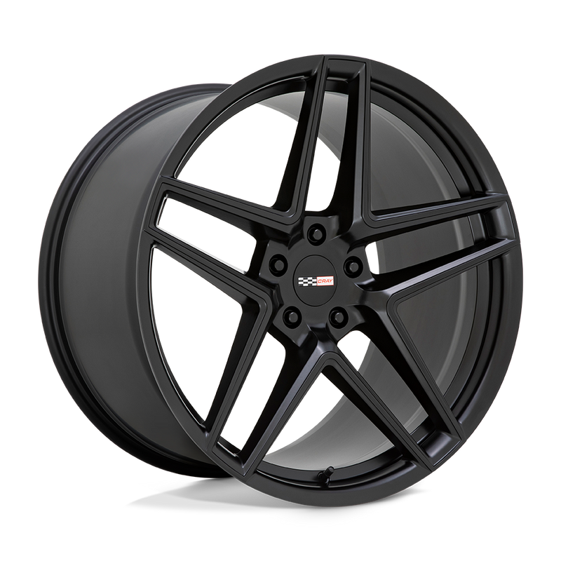 Cray Wheels - PANTHERA - Black - SEMI GLOSS BLACK - 19" x 9", 50 Offset, 5x120.65 (Bolt Pattern), 70.3mm HUB