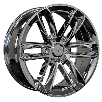 Envy Wheels - APOLLO Q - Chrome - CHROME - 22" x 9.5", 25 Offset, 6x135 (Bolt Pattern), 87.1mm HUB