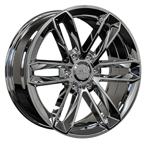 Envy Wheels - APOLLO Q - Chrome - CHROME - 22" x 9.5", 25 Offset, 6x135 (Bolt Pattern), 87.1mm HUB