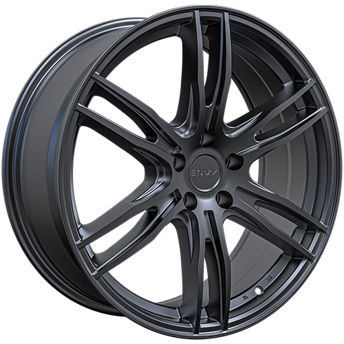 Envy Wheels - EV-6 - Gunmetal - TITANIUM - 19" x 8", 30 Offset, 5x127 (Bolt Pattern), 71.5mm HUB