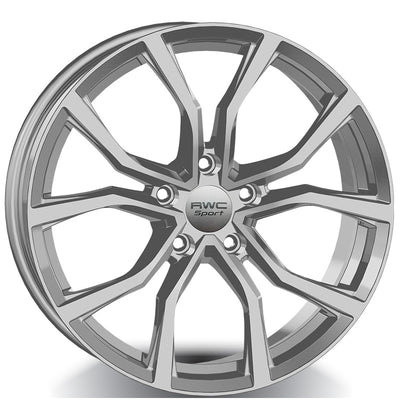 RWC - TO80X / LX80X - Silver - SILVER - 17" x 7", 35 Offset, 5x114.3 (Bolt Pattern), 60.1mm HUB