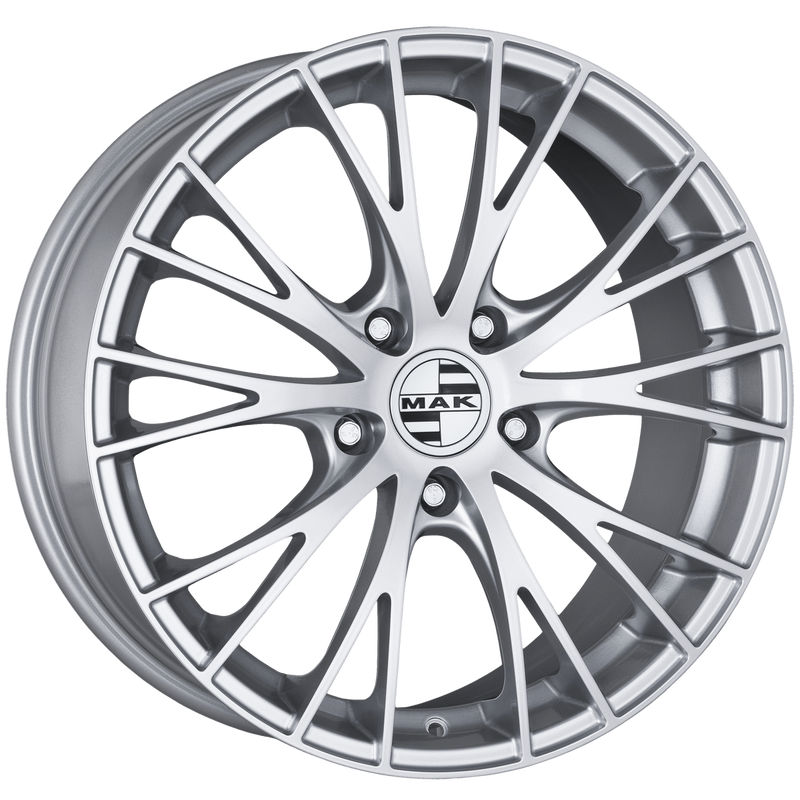 Mak Wheels - RENNEN - Silver - SILVER - 20" x 8.5", 57 Offset, 5x130 (Bolt Pattern), 71.6mm HUB