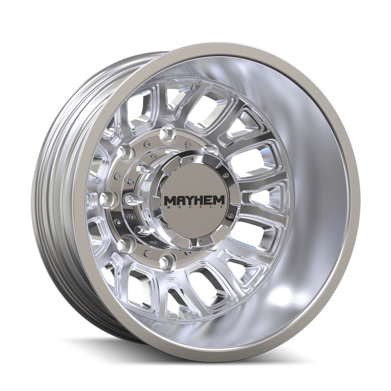 Mayhem - COGENT DUALLY - Polished - 17" x 6.5", -142 Offset, 8x210 (Bolt pattern), 154.20mm HUB