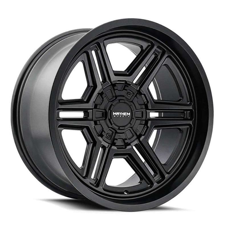 Mayhem - HERMOSA - Black - Matte Black - 20" x 9", 18 Offset, 8x180 (Bolt pattern), 124.1mm HUB