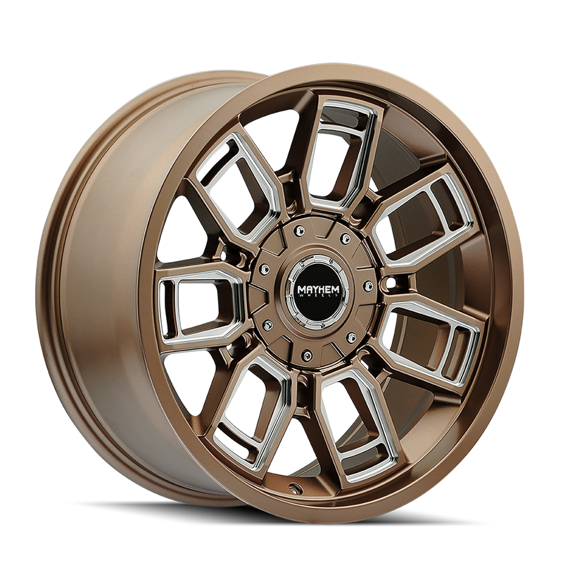 Mayhem - ORDINANCE - Bronze - Matte Bronze - 20" x 9", 0 Offset, 5x127/139.7 (Bolt pattern), 87.1mm HUB