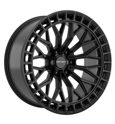 Mayhem - HORIZON - Black - Gloss Black - 22" x 10", -19 Offset, 6x139.7 (Bolt pattern), 106.00mm HUB