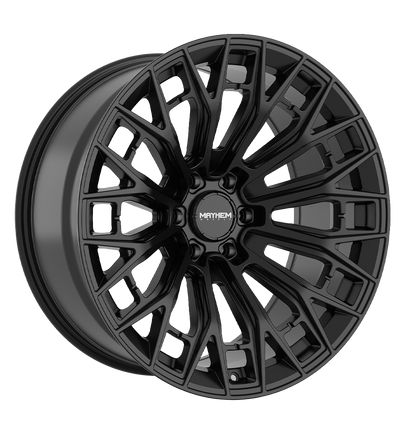 Mayhem - CYCLONE - Black - Gloss Black - 22" x 10", -19 Offset, 6x139.7 (Bolt pattern), 106.00mm HUB