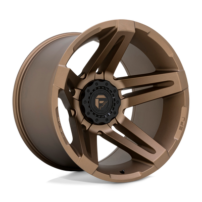 Fuel - D765 SFJ - Bronze - MATTE BRONZE - 22" x 14", -75 Offset, 5x127/139.7 (Bolt Pattern), 87.1mm HUB