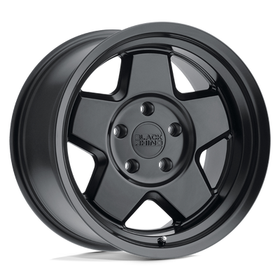 Black Rhino - REALM - Black - MATTE BLACK - 20" x 9.5", 0 Offset, 5x127 (Bolt Pattern), 71.5mm HUB