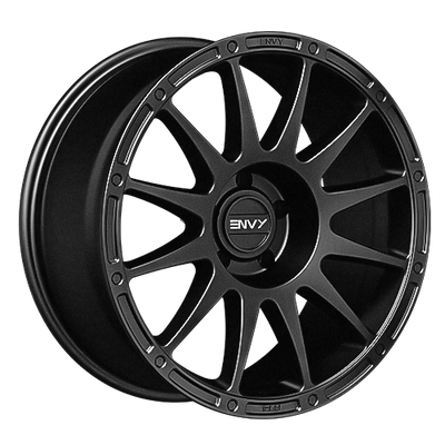 Envy Wheels - FFT8MB - Black - MATTE BLACK - 20" x 9", 0 Offset, 5x127 (Bolt Pattern), 71.5mm HUB