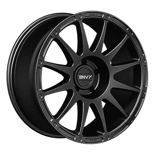 Envy Wheels - FFT8MB - Black - MATTE BLACK - 20" x 9", 0 Offset, 5x127 (Bolt Pattern), 71.5mm HUB