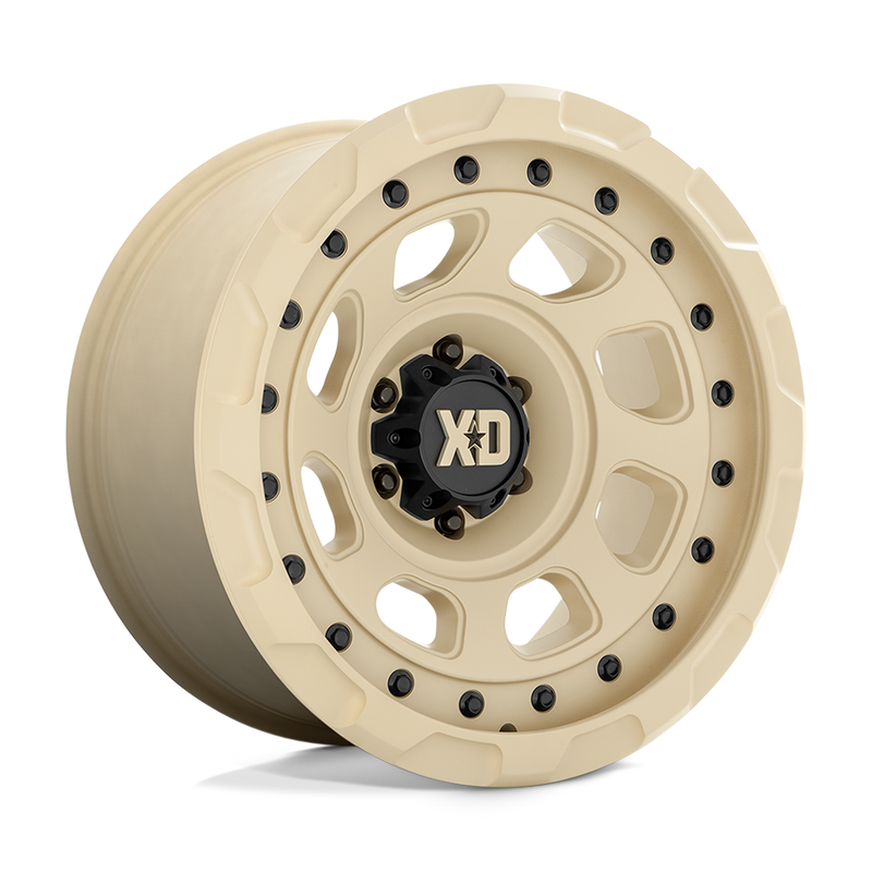 XD Series - XD861 STORM - Desert Sand - SAND - 17" x 9", -12 Offset, 5x127 (Bolt Pattern), 71.5mm HUB