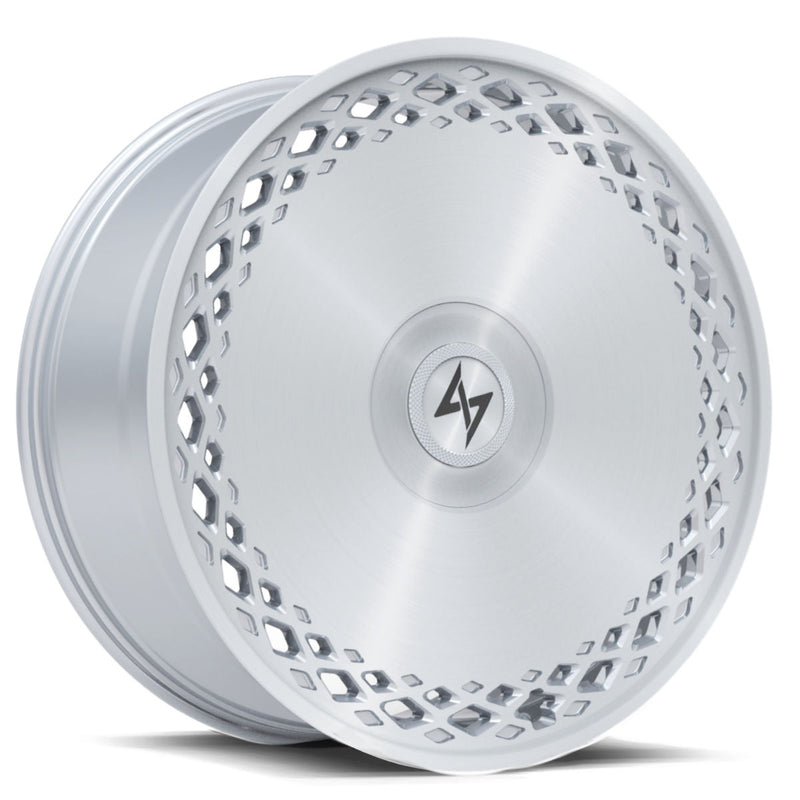 Sentali - Coral Reef - Silver - Brushed Silver - 26" x 10", 10 Offset, 5x130 (Bolt pattern), 84.1mm HUB
