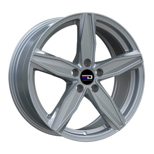 Euro Design - Berlin - Silver - Silver - 16" x 7", 40 Offset, 5x100 (Bolt Pattern), 54.1mm HUB