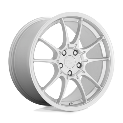 Motegi - MR152 SS5 - Silver - HYPER SILVER - 18" x 9.5", 40 Offset, 5x114.3 (Bolt Pattern), 72.6mm HUB