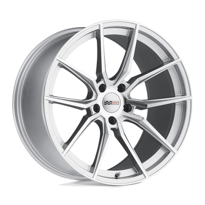 Cray Wheels - SPIDER - Silver - SILVER WITH MIRROR CUT FACE - 20" x 11", 76 Offset, 5x120.65 (Bolt Pattern), 70.3mm HUB