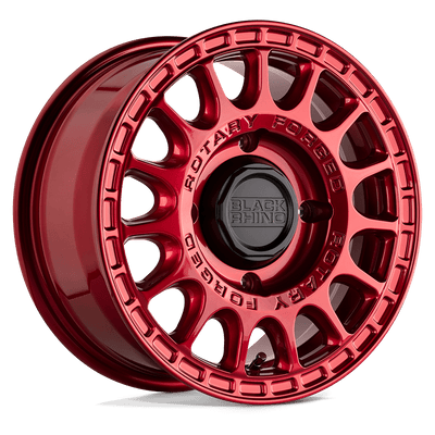 Black Rhino Powersports - SANDSTORM UTV - CANDY RED - 15" x 7", 36 Offset, 4x156 (Bolt Pattern), 132mm HUB