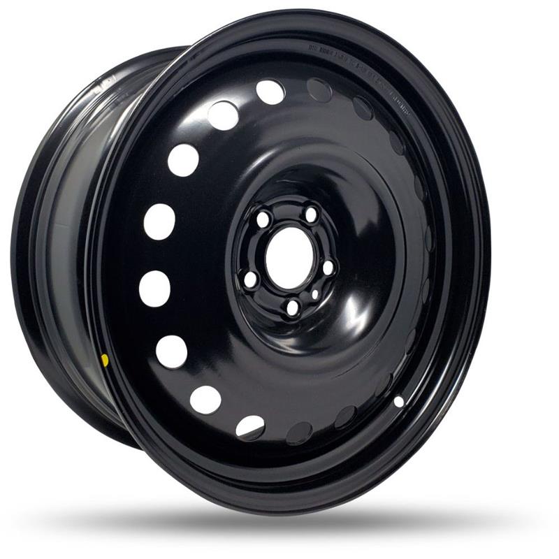 DTD - Steel - Black - Gloss Black - 18" x 7.5", 42 Offset, 5x108 (Bolt pattern), 63,40mm HUB